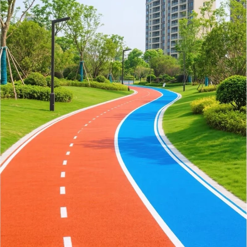 Et lag EPDM Sports Surfacr -lag til park